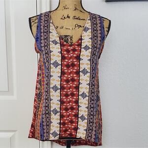 West Kei Aztec top sz S